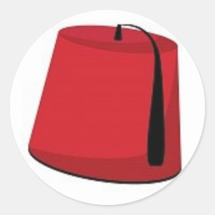 SCfi Doctor hat Classic Round Sticker