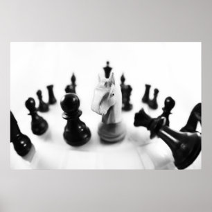Schach Poster