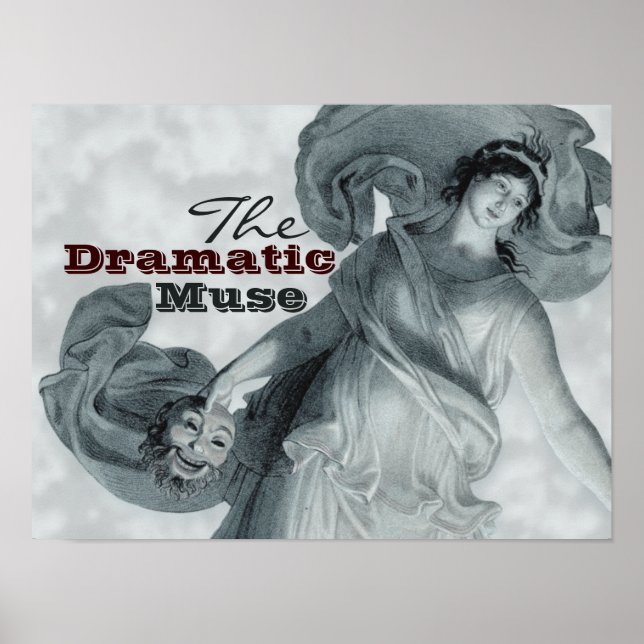 Schadow The Dramatic Muse CC0396 Poster (Front)