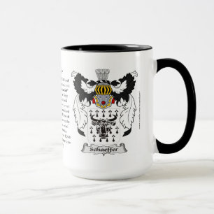 Schaeffer Family Coat of Arms Mug