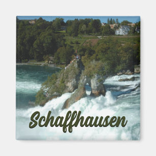 Schaffhausen Scenic Rhine Falls in Switzerland Magnet