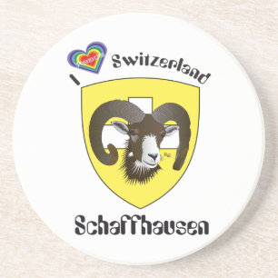 Schaffhausen Schweiz Bierdeckel Coaster