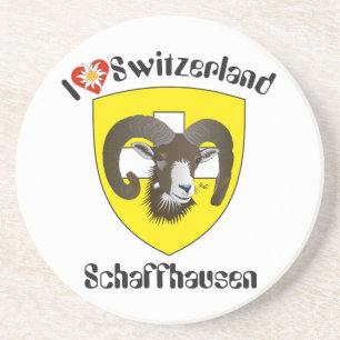 Schaffhausen Schweiz Bierdeckel Coaster