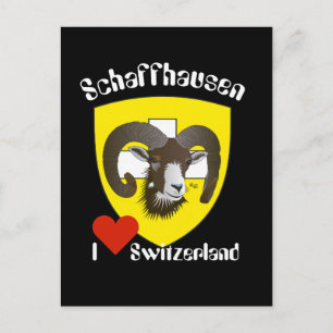 Schaffhausen Schweiz Postkarte Postcard