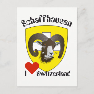Schaffhausen Schweiz Postkarte Postcard