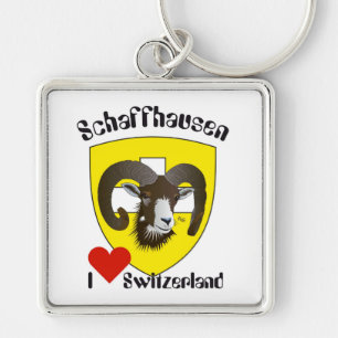 Schaffhausen Schweiz Schlüsselanhänger Key Ring