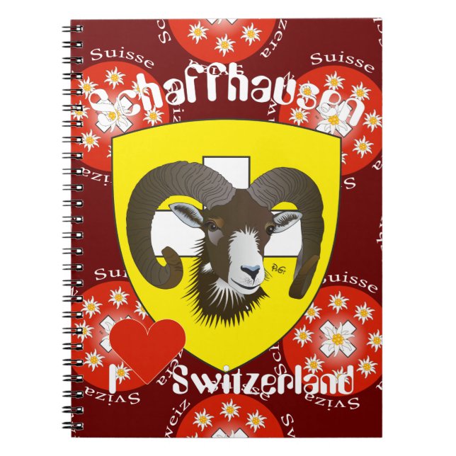 Schaffhausen - Schweiz - Suisse - Notizhefte Notebook (Front)