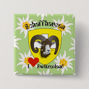 Schaffhausen - Schweiz - Suisse - Svizzera Buttons