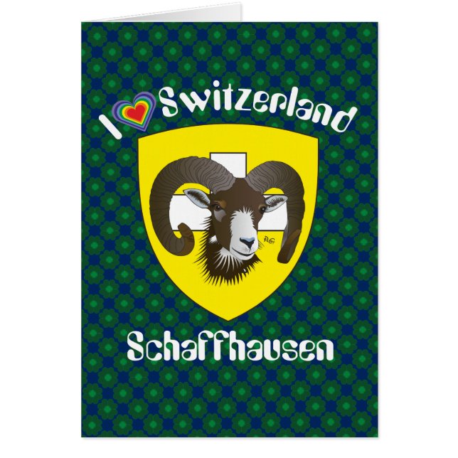 Schaffhausen Schweiz Suisse Svizzera Grusskarte (Front)
