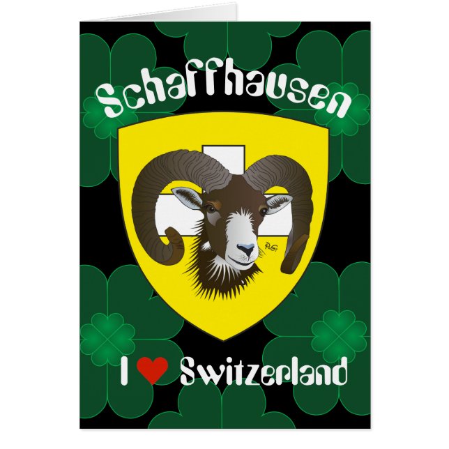 Schaffhausen Schweiz Suisse Svizzera Grusskarte (Front)