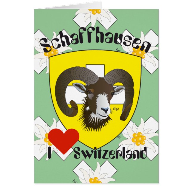 Schaffhausen Schweiz Suisse Svizzera Grusskarte (Front)