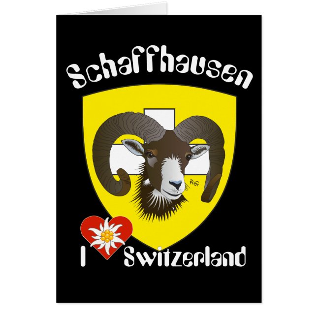 Schaffhausen Schweiz Suisse Svizzera Grusskarte (Front)