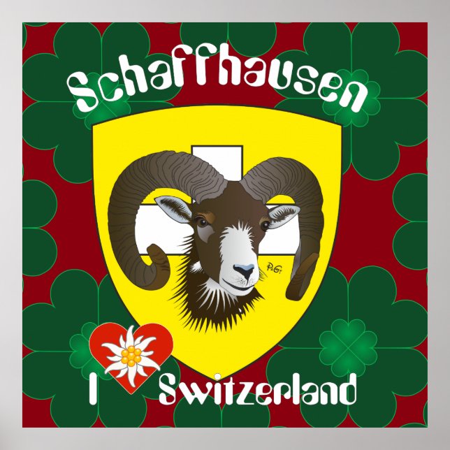 Schaffhausen - Schweiz - Suisse - Svizzera Poster (Front)