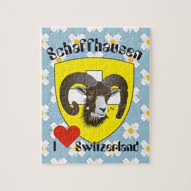 Schaffhausen Schweiz Suisse Svizzera Puzzles (Vertical)