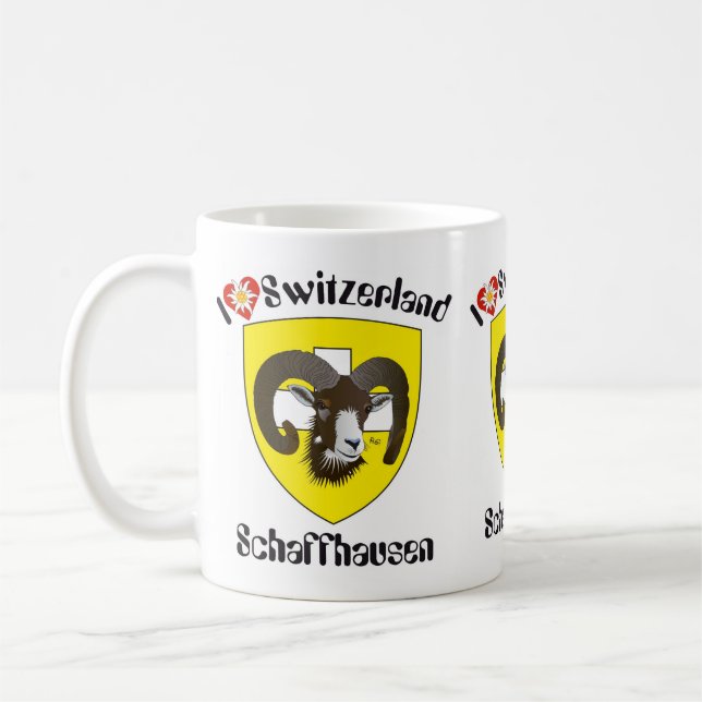 Schaffhausen Schweiz Suisse Svizzera Tasse Coffee Mug (Left)