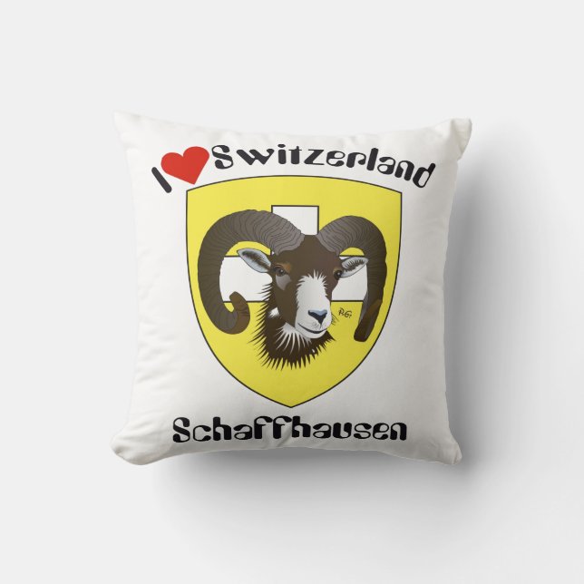 Schaffhausen Switzerland Kissen Cushion (Front)