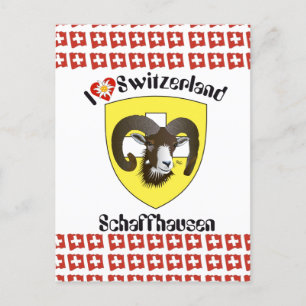 Schaffhausen Switzerland postcard