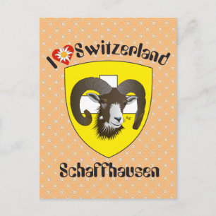 Schaffhausen Switzerland postcard