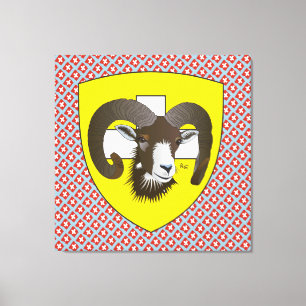 Schaffhausen - Switzerland - Suisse - Linwand Canvas Print