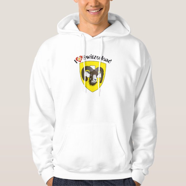 Schaffhausen Switzerland Suisse Svizzera Hoodie (Front)