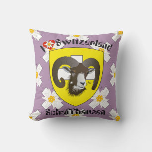 Schaffhausen - Switzerland - Suisse - Svizzera Kis Cushion