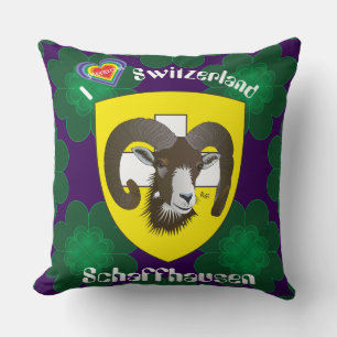 Schaffhausen - Switzerland - Suisse - Svizzera Kis Cushion