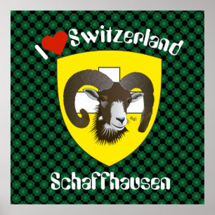 Schaffhausen - Switzerland - Suisse - Svizzera Pos Poster