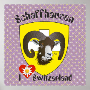 Schaffhausen - Switzerland - Suisse - Svizzera Pos Poster