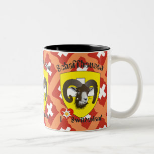 Schaffhausen - Switzerland - Suisse - Svizzera Tas Two-Tone Coffee Mug