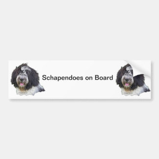 schapendoes bumper sticker
