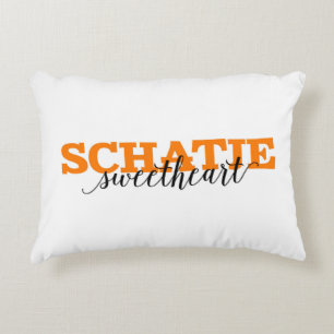Schatje / Sweetheart Dutch Vocabulary Words Decorative Cushion
