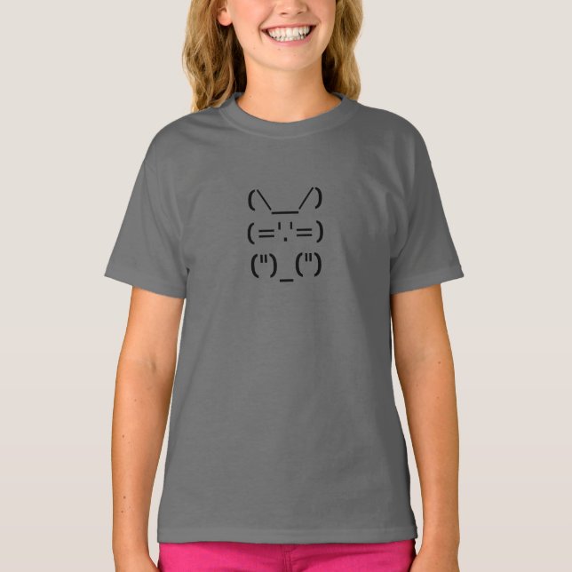 Schattig konijntje's T-shirt (Front)