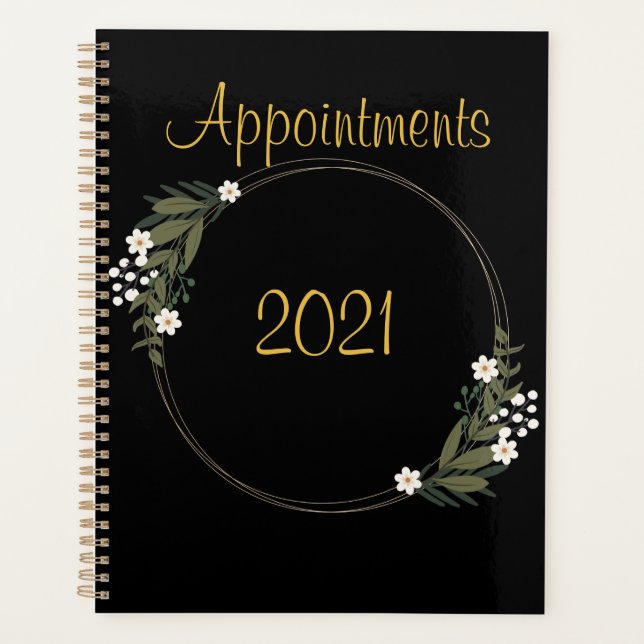 Schedule / Appointment Book Planner (Front)