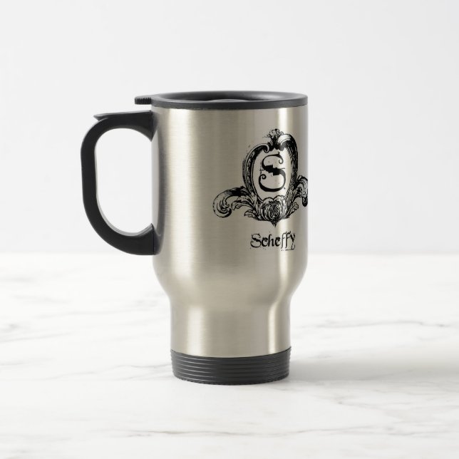 Scheffy Travel Mug Fluer De Lys (Left)