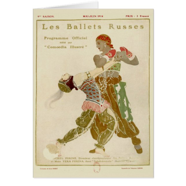 Schéhérazade, Léon Bakst & the Ballets Russes (Front)