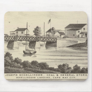 Schellinger Store and Ocean House Mouse Mat