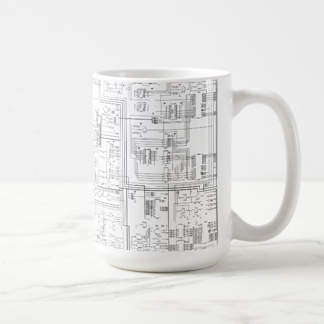 Schematic Diagram Mug (Right)