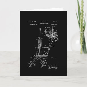 Schematic Of Ski Lift Chair Card