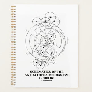 Schematics Of The Antikythera Mechanism (Diagram) Planner