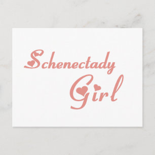 Schenectady Girl tee shirts Postcard