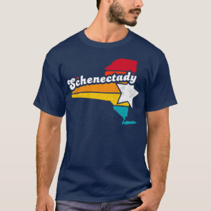 Schenectady New York Vintage Distressed Souvenir 1 T-Shirt