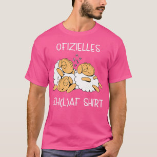 Schfer Farmer Sheep Farmer Funny Official Sleep Sh T-Shirt