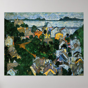 Schiele - Summer Landscape Poster
