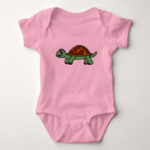 Schildkröte Lustig Baby Bodysuit