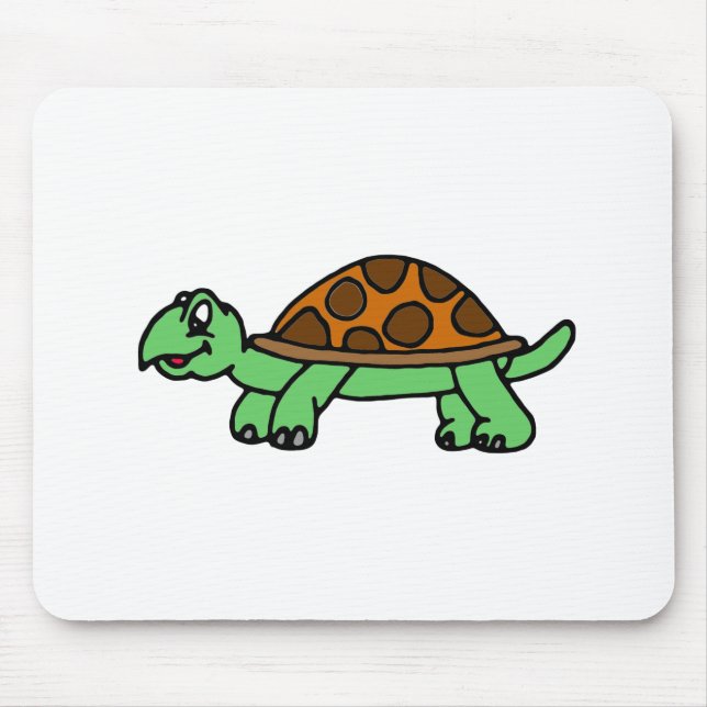 Schildkröte Lustig Mouse Mat (Front)