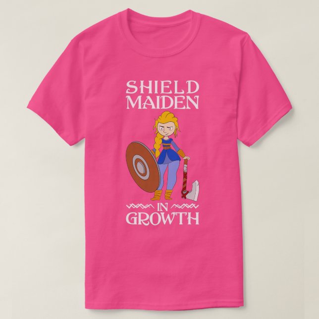 Schildmaid saying gift T-Shirt (Design Front)