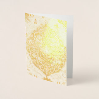 Schimeria decoration foil card