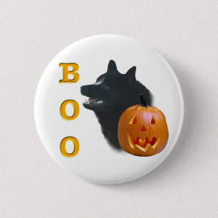 Schipperke Boo 6 Cm Round Badge