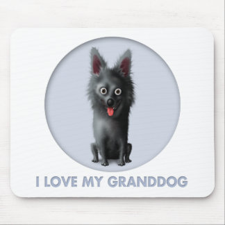 Schipperke Granddog Mouse Mat
