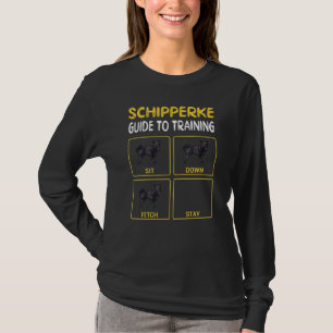 Schipperke Guide To Training Dog Obedience T-Shirt